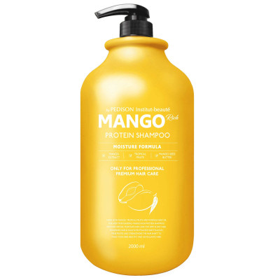 Шампунь с экстрактом манго для сухих волос EVAS Pedison Institut-beaute Mango Rich Protein Hair Shampoo 2000ml